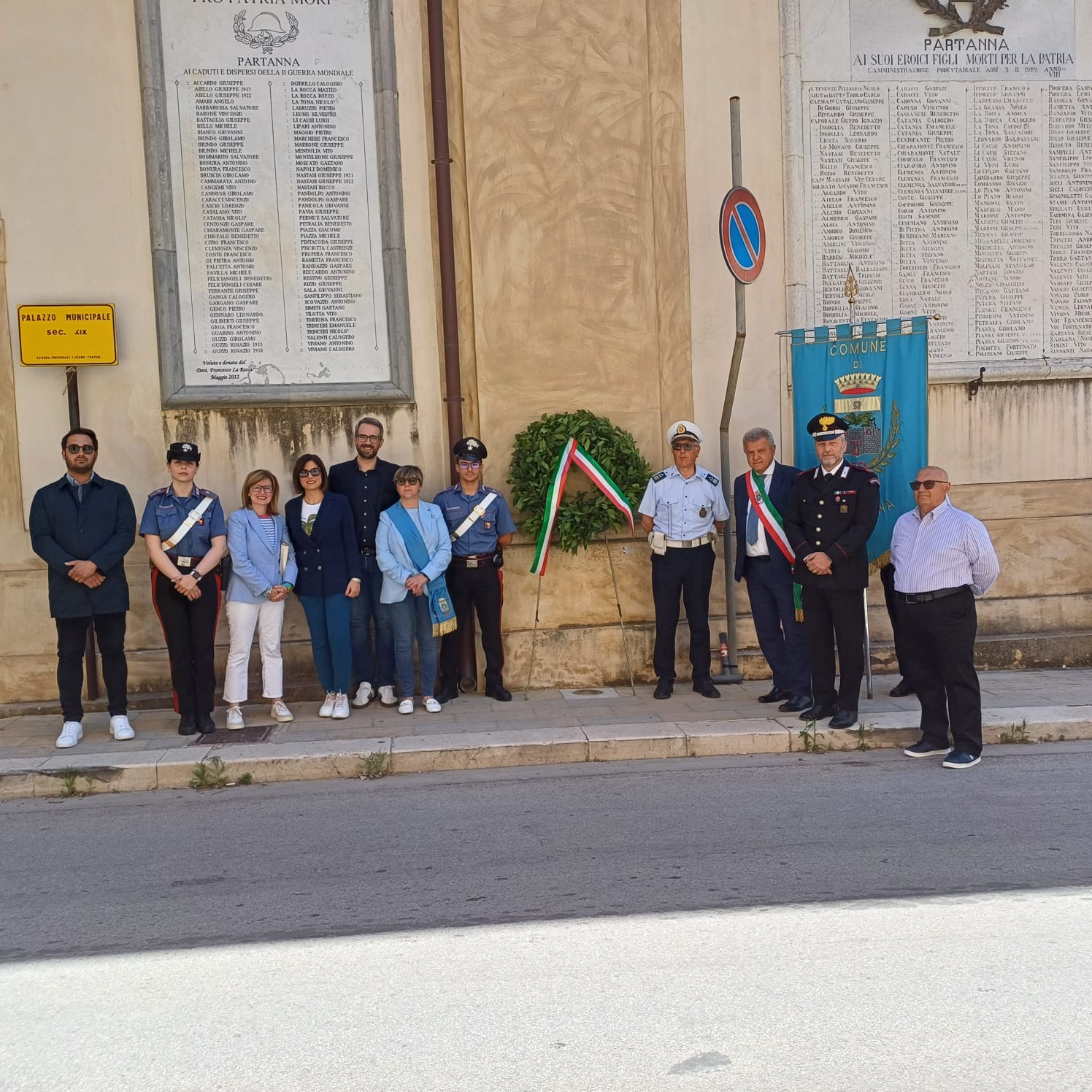 2 Giugno 2025, 79° anniversario della Festa della Repubblica celebrato anche a Partanna
