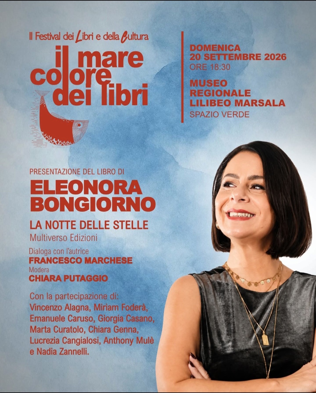 Presentazione del libro “La notte delle stelle” di Eleonora Bongiorno