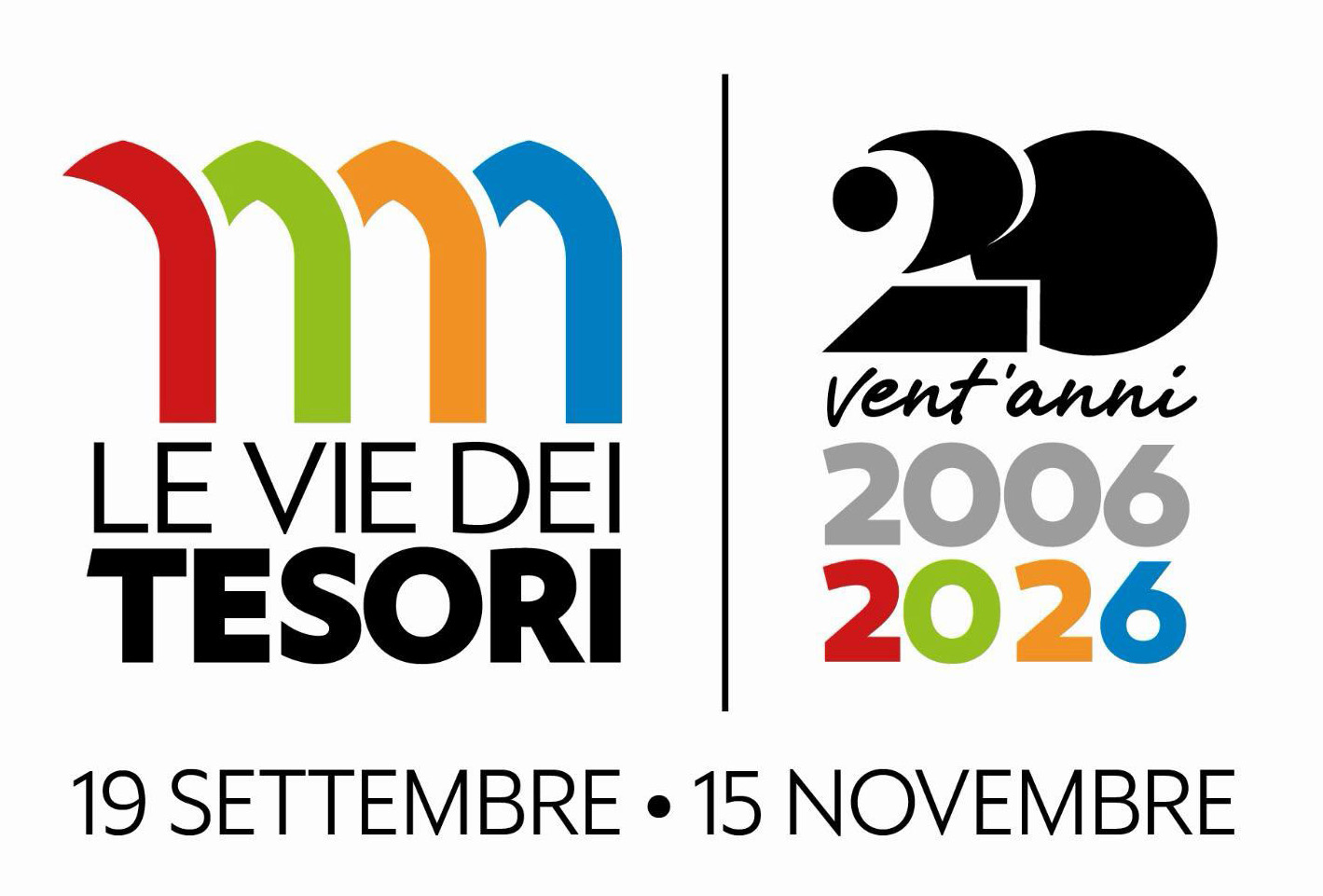 Il festival “Le Vie dei Tesori” riparte dal 19 settembre prossimo