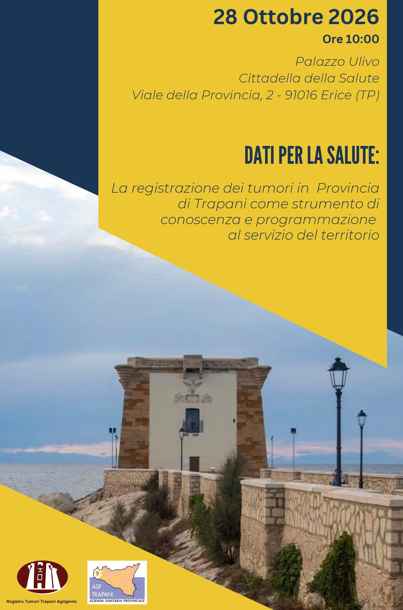 L’Asp Trapani consegna i dati del registro tumori ai sindaci del territorio
