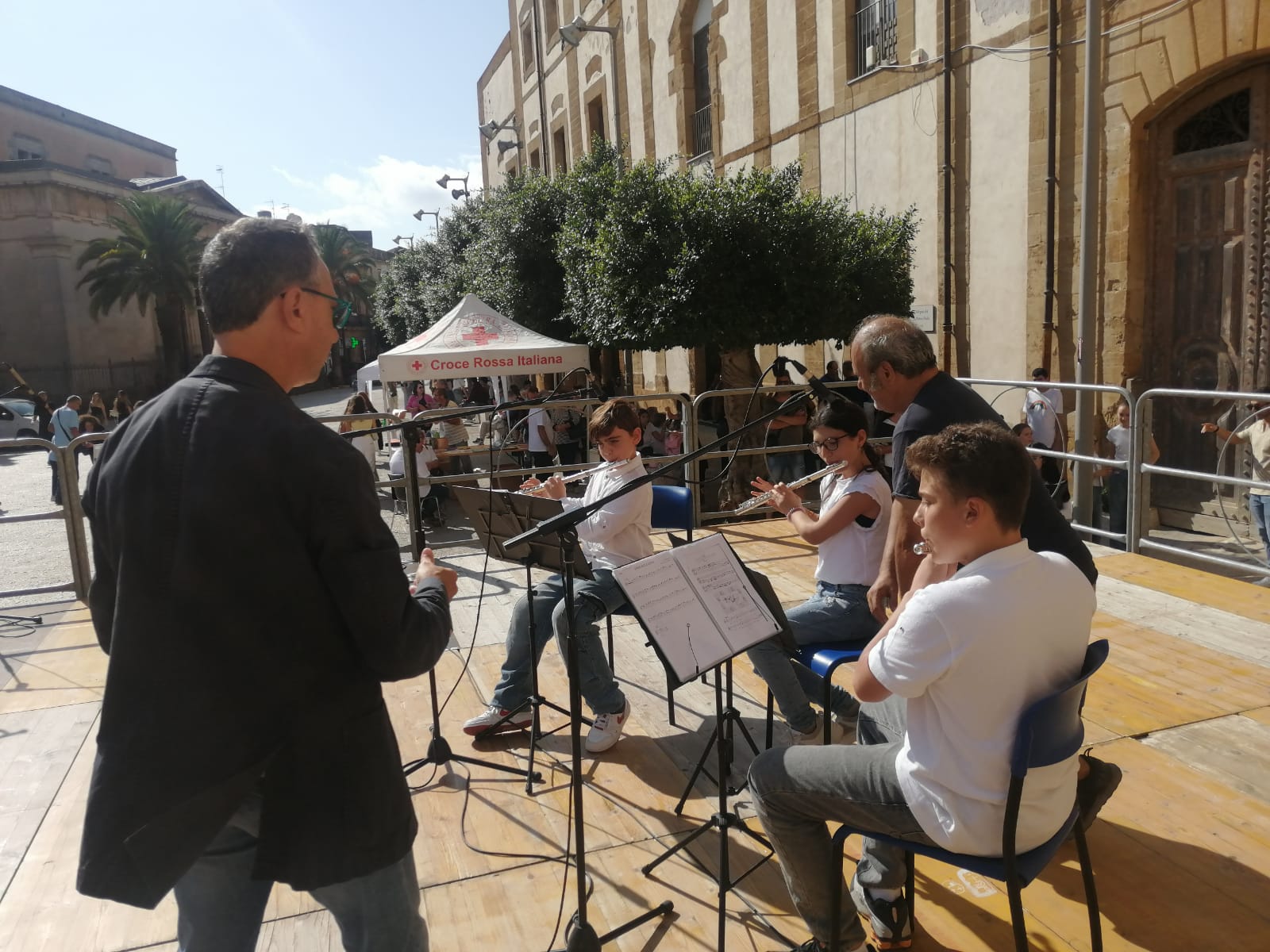 Alunni dei percorsi a indirizzo musicale dell’I.C. “Lombardo Radice –Pappalardo” accanto ai servizi di salute mentale a Castelvetrano