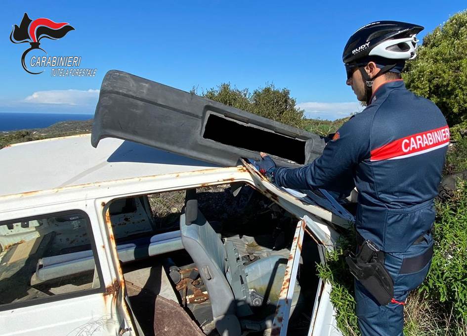Rogo di rifiuti ed omessa bonifica. Due uomini denunciati dai carabinieri foredtali
